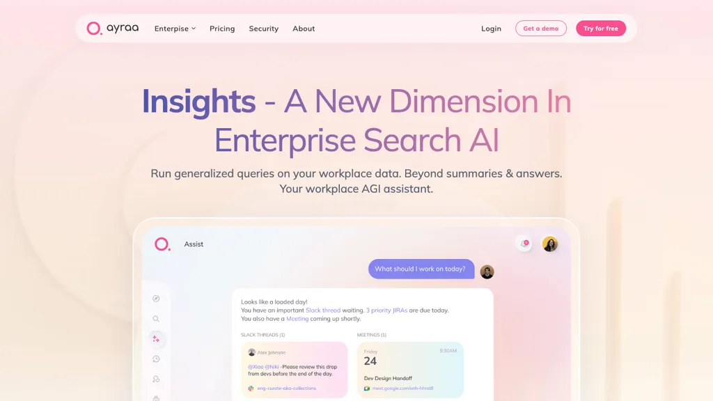 Insights by Ayraa Top AI tools