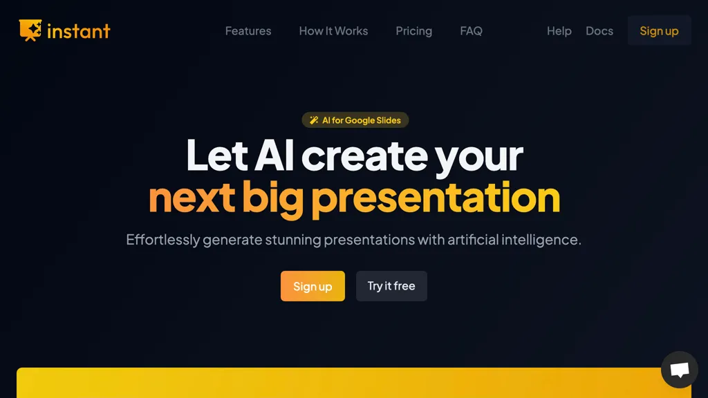 Instant AI for Google Slides Top AI tools