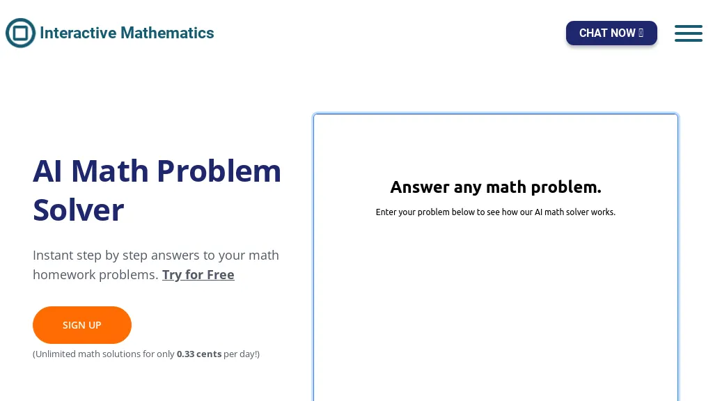 Interactive Mathematics Top AI tools