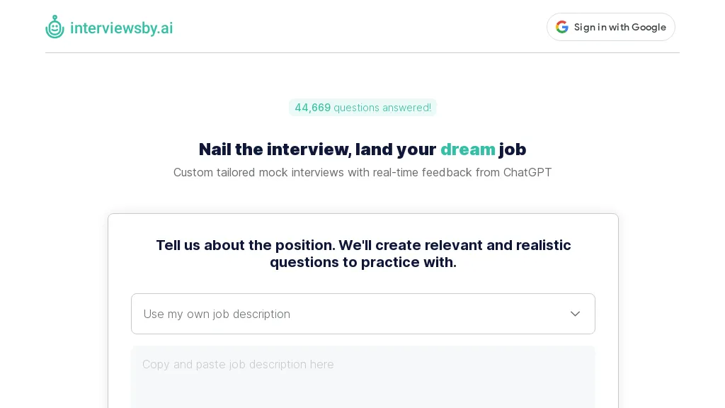 Interview Prep AI Top AI tools