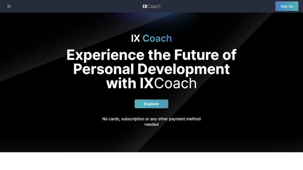 IX Coach Top AI tools