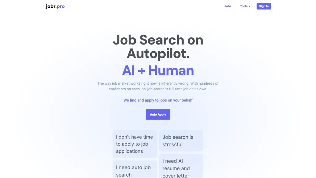 JobHunnt Top AI tools