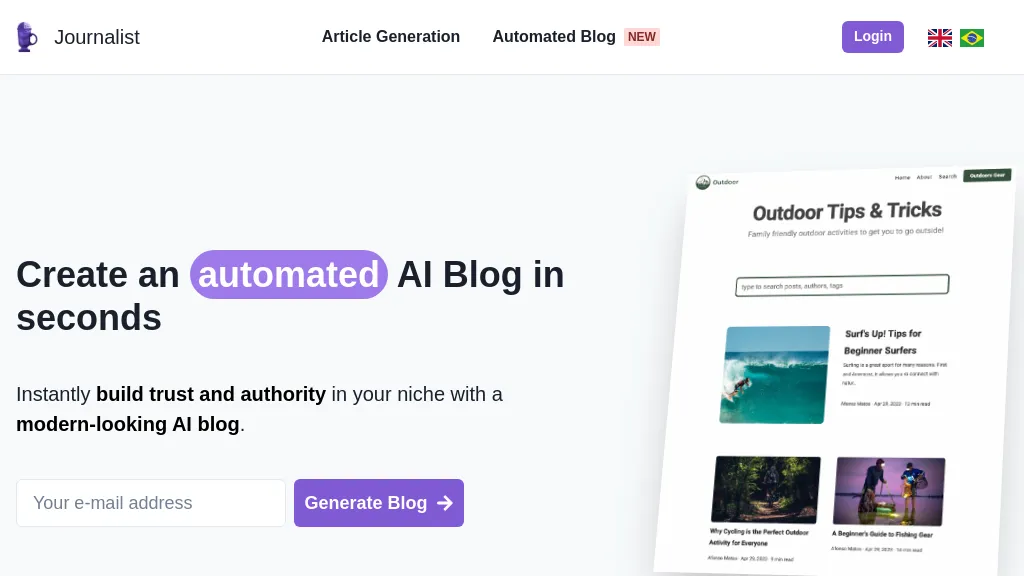 Blog Post Generator Top AI tools