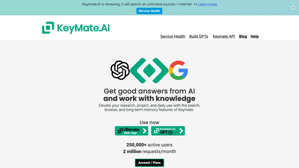Keymate.AI Top AI tools