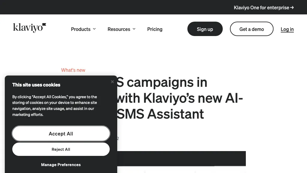 Klaviyo SMS Assistant Top AI tools