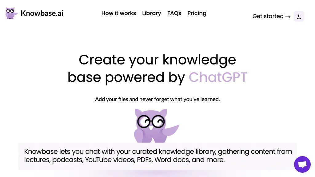 Knowbase Top AI tools