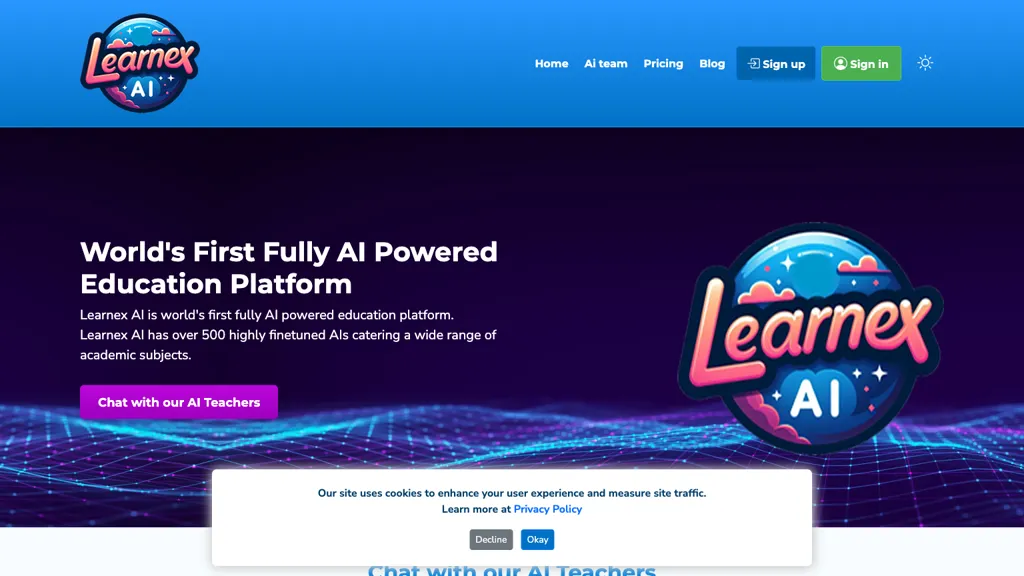 Learnex AI Top AI tools