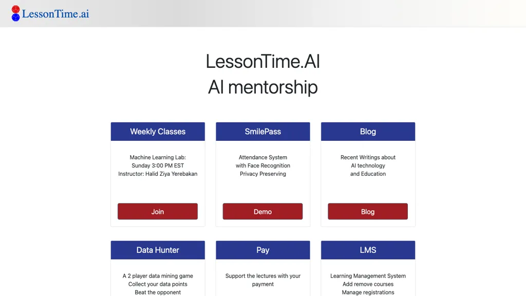 LessonTime.AI Top AI tools