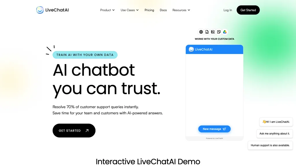 LiveChatAI Top AI tools