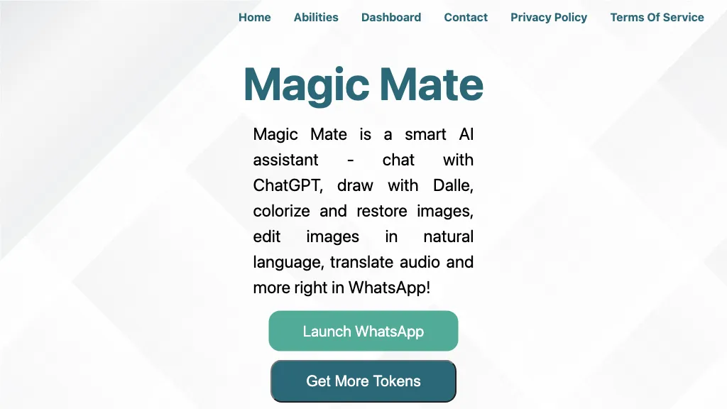 Magic Mate Top AI tools