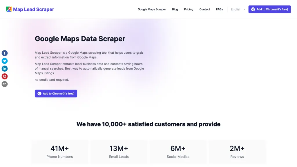 Map Lead Scraper Top AI tools