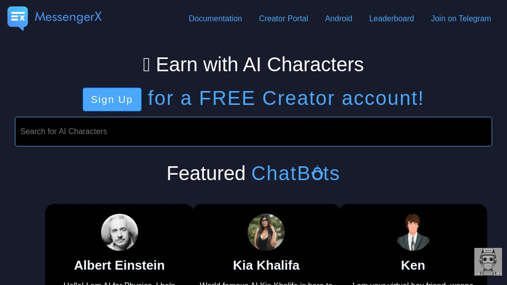 MessengerX.io Top AI tools