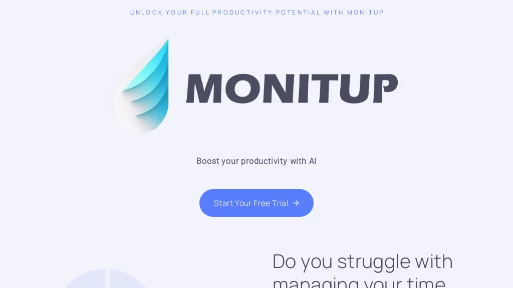 MonitUp Time Tracking