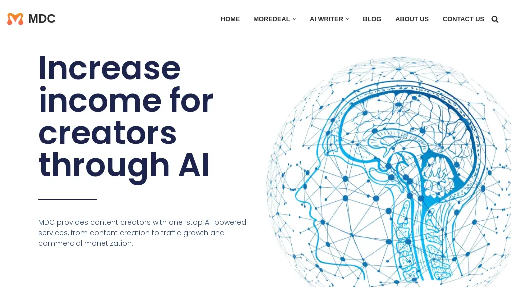 Moredeal AI Writer Top AI tools