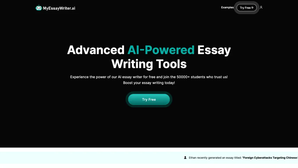 EssayWriter Top AI tools