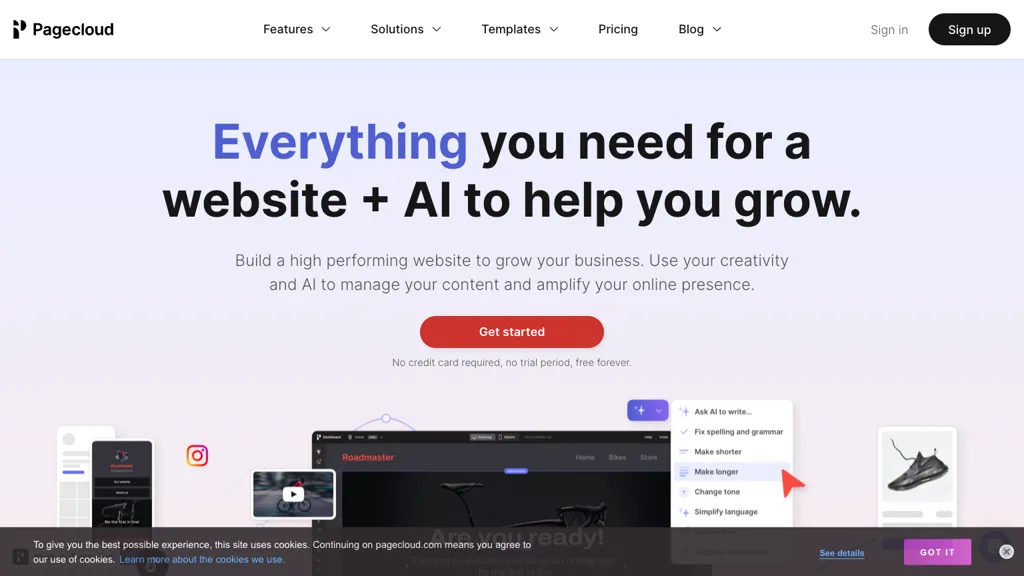 createwebsite.io Top AI tools