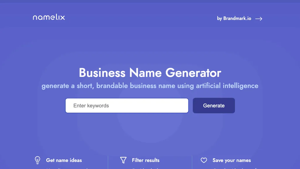 AI Name Generator Top AI tools