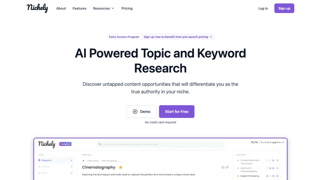 Nichely Top AI tools