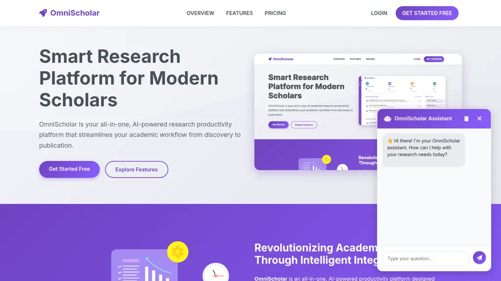 OmniScholar website