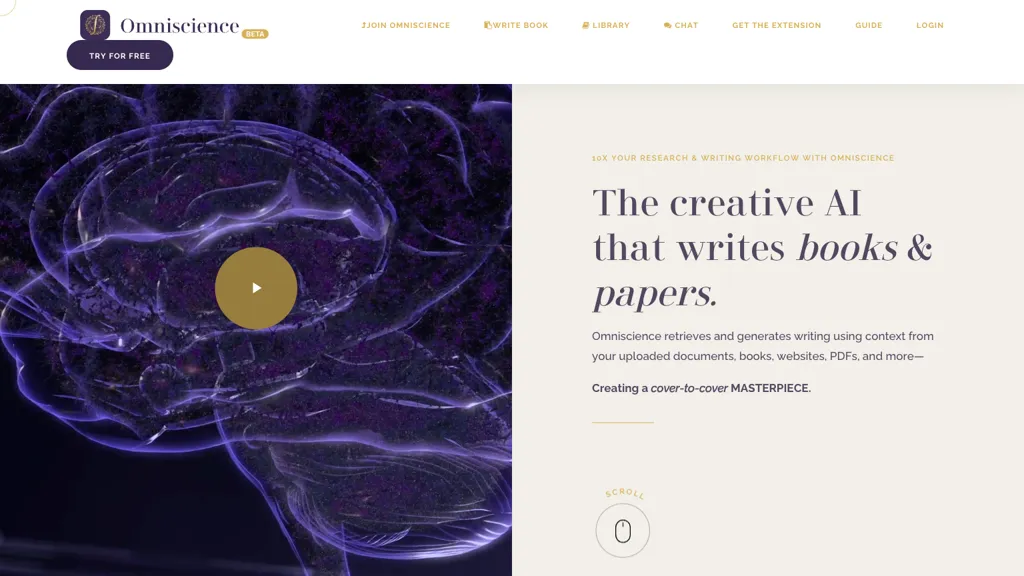 Omniscience website