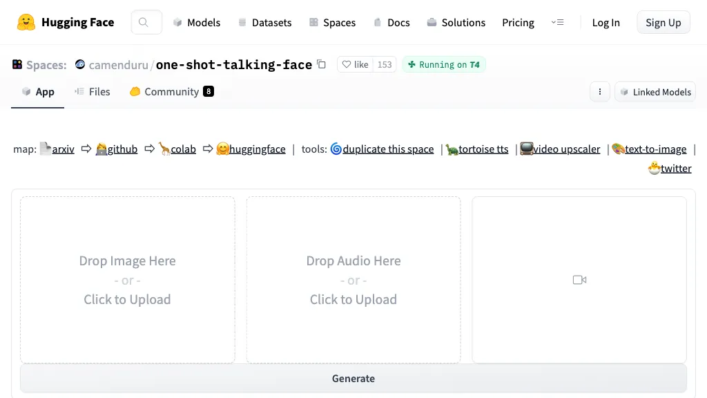 One Shot Talking Face Top AI tools