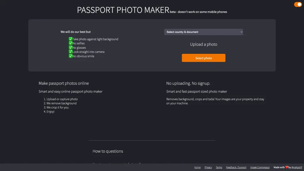 Passport Photo Maker Top AI tools