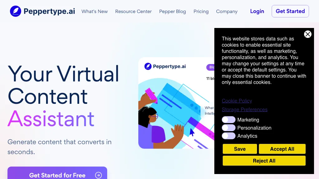 Pepper Content Top AI tools