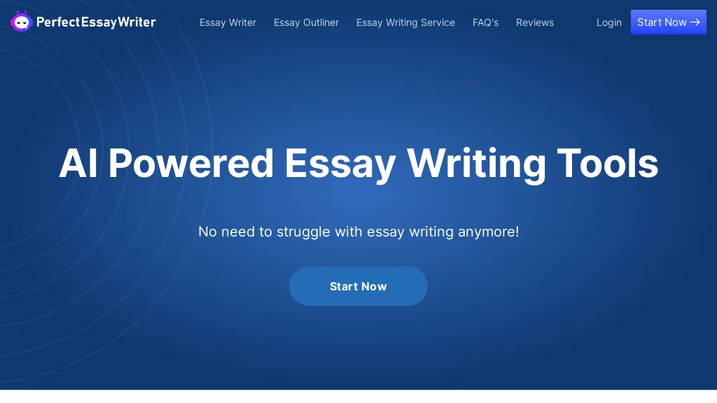 EssayWriter Top AI tools