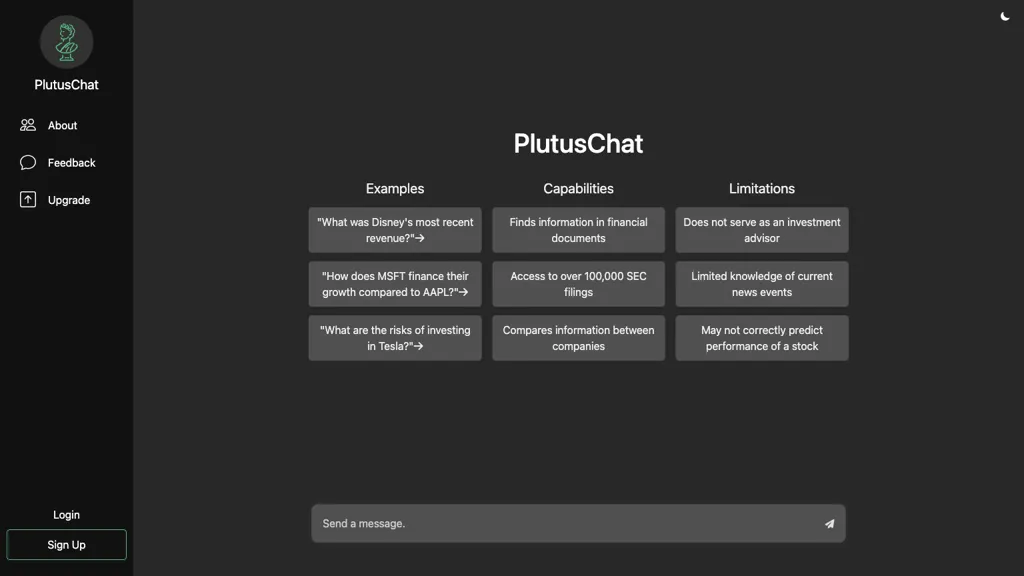PlutusChat Top AI tools