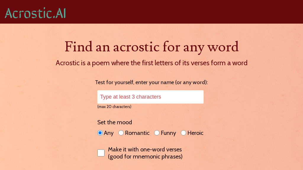 acrostic-ai