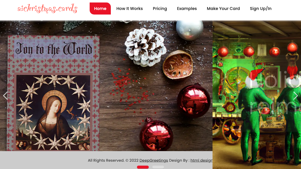Custom Christmas Card Maker