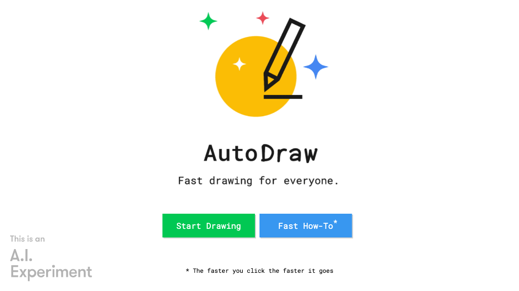 Google Drawing AutoDraw A.I Tool, Artificial Intelligence