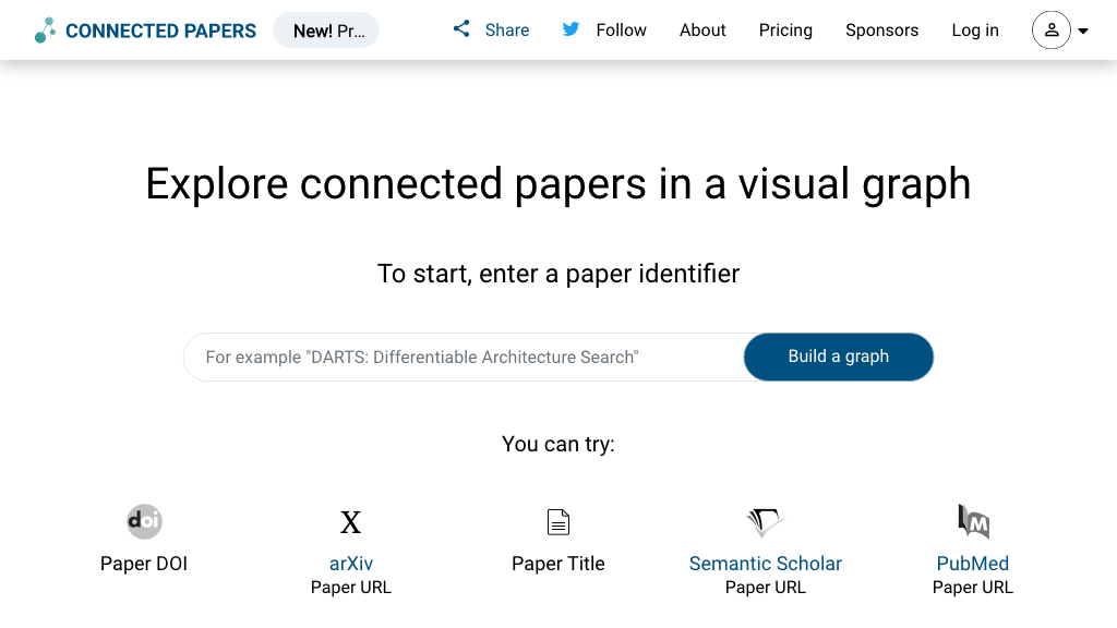 Announcing Connected Papers — a visual tool for researchers to