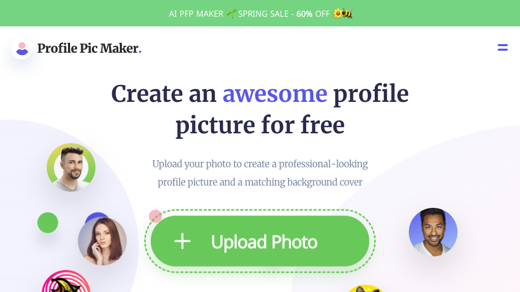 Free Profile Picture Maker - Generate your PFP with AI