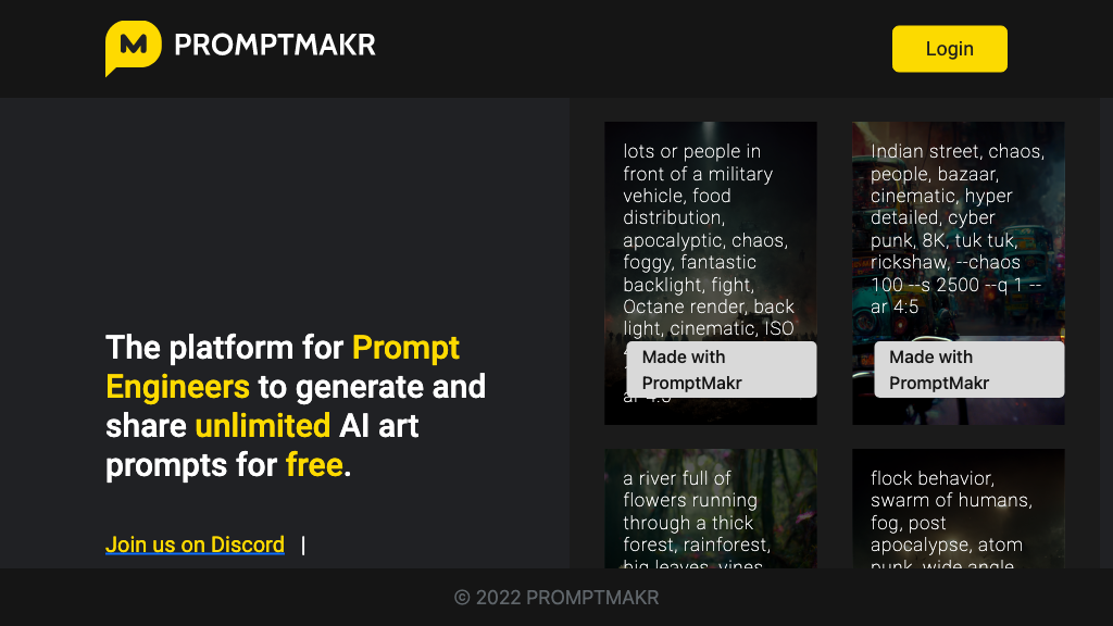 Promptmakr - top AI tools
