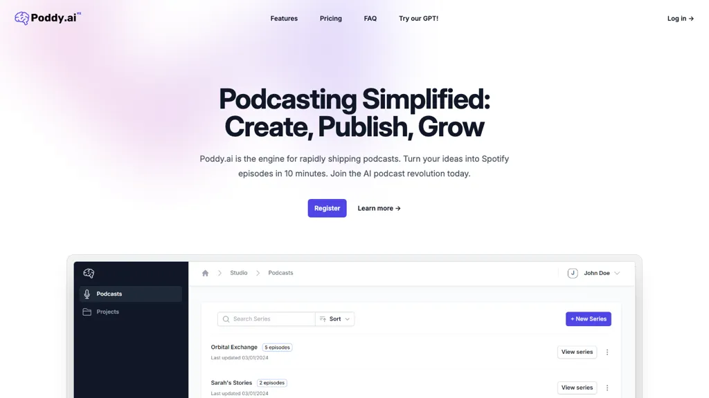 PodcastAI Top AI tools