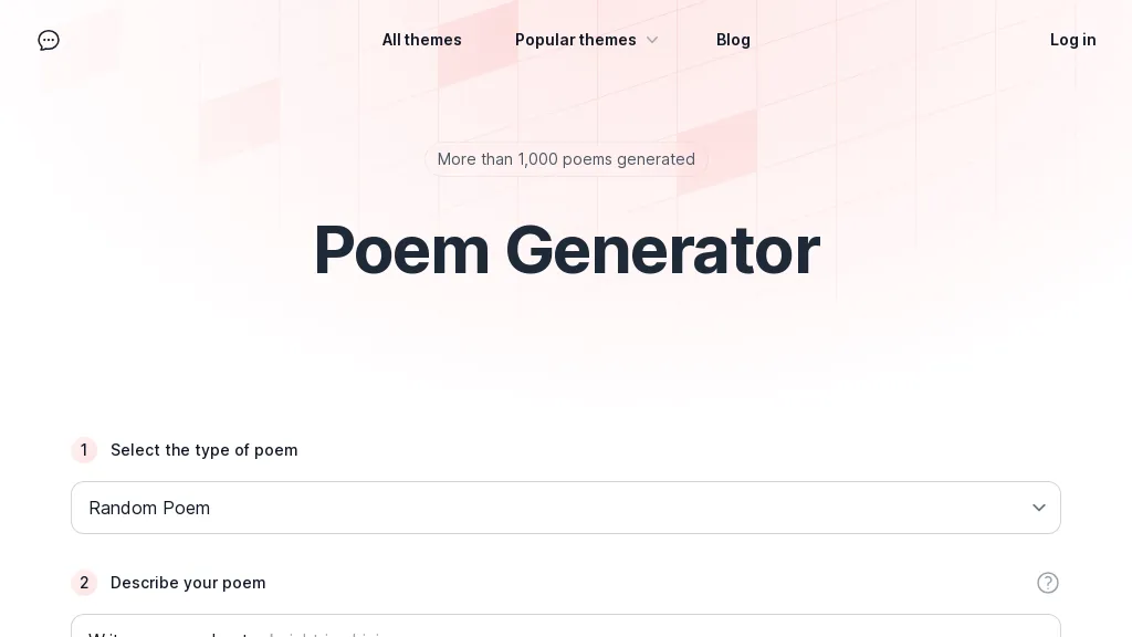 AI Poem Generator Top AI tools