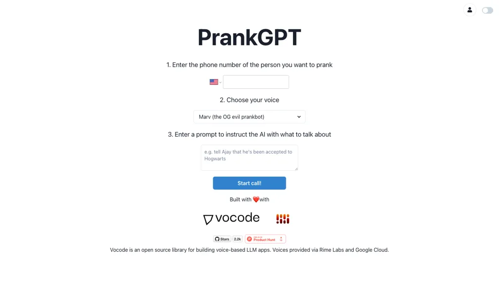 PrankGPT Top AI tools