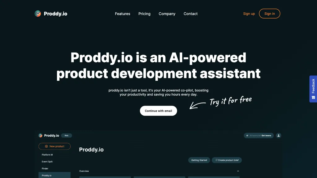 Proddy.io Top AI tools