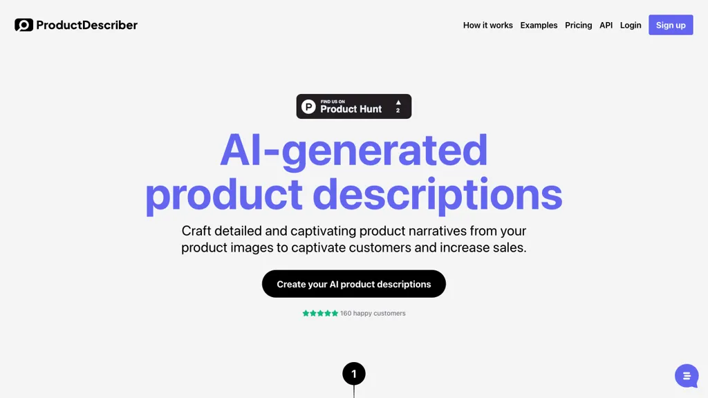 ProductDescriber Top AI tools