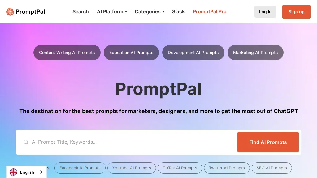 PromptPal Top AI tools