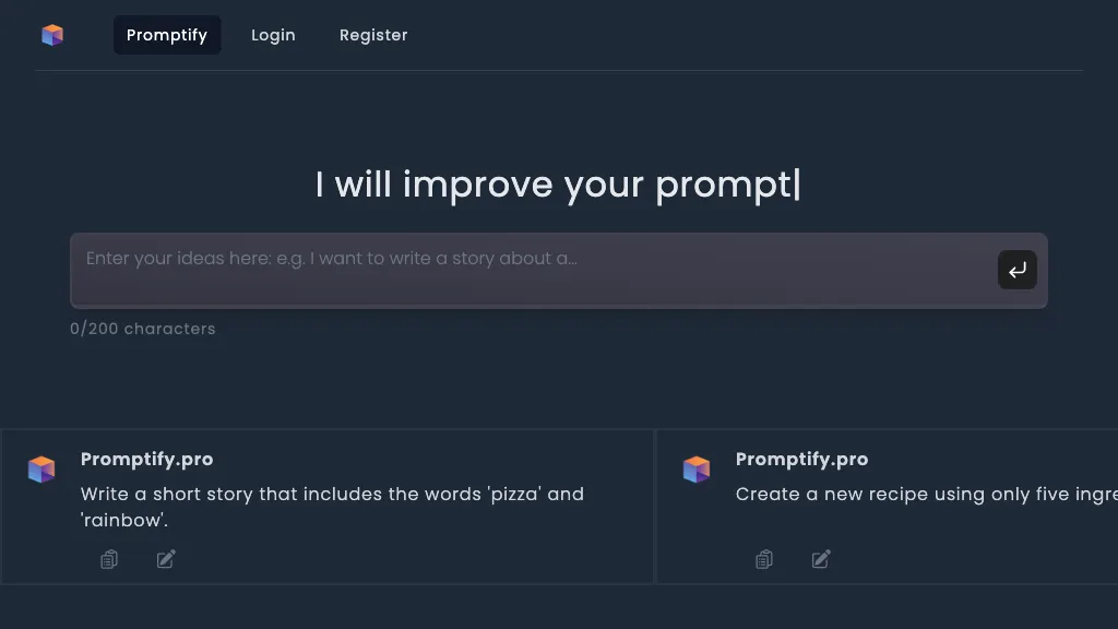 Promptify Top AI tools