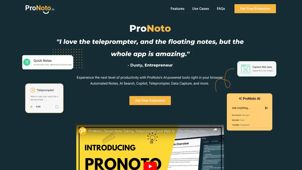 ProNoto Top AI tools
