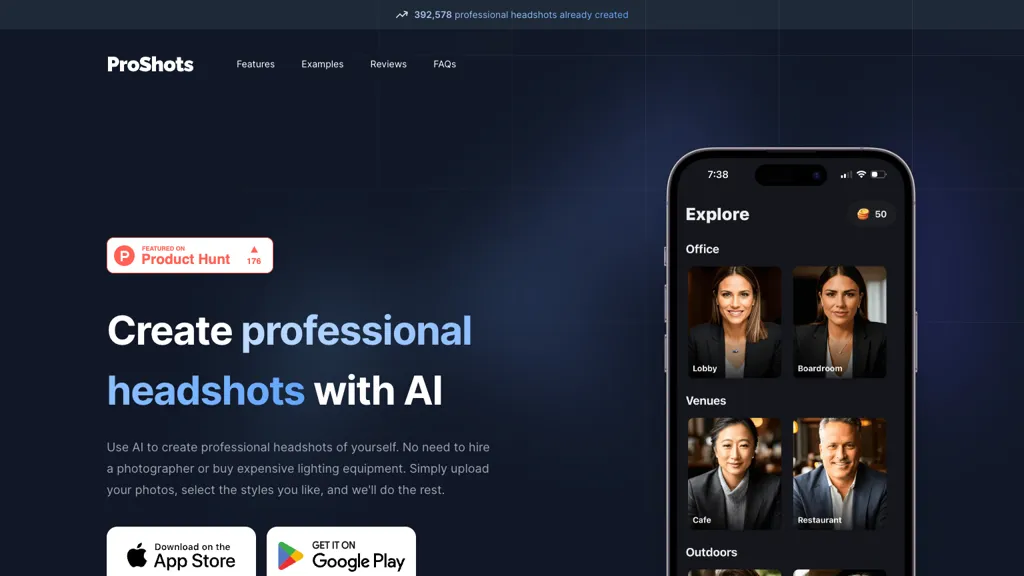 Headshotpro Top AI tools
