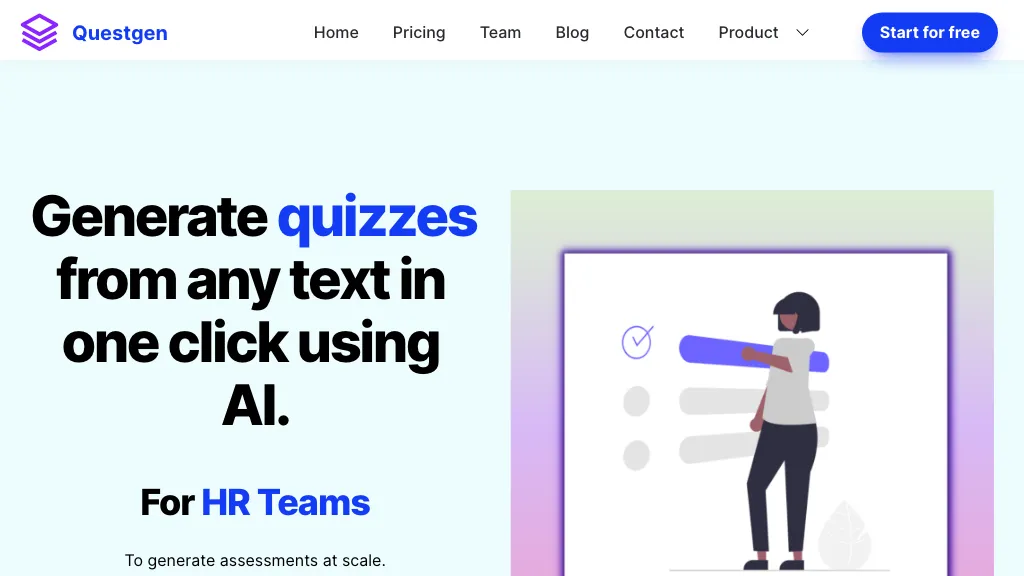 AIQuizGen Top AI tools