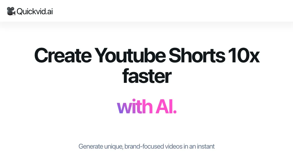 2Short.Ai Top AI tools