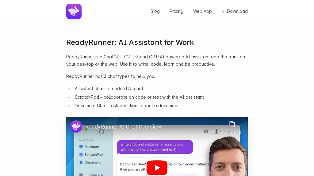 Readyrunner Top AI tools