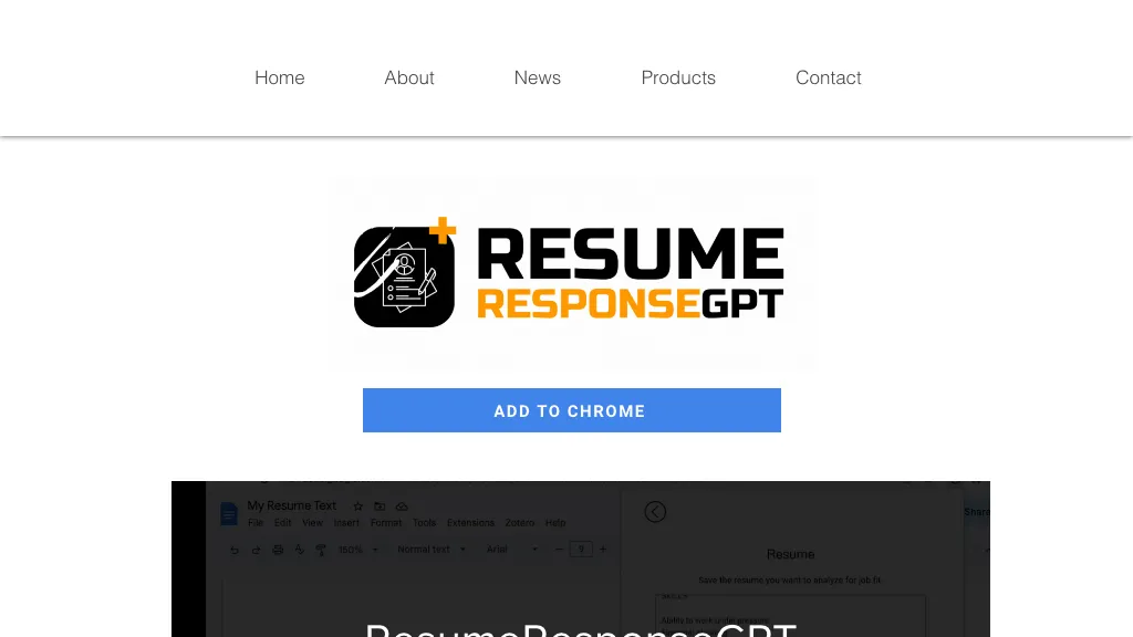 ResumeResponseGPT Top AI tools
