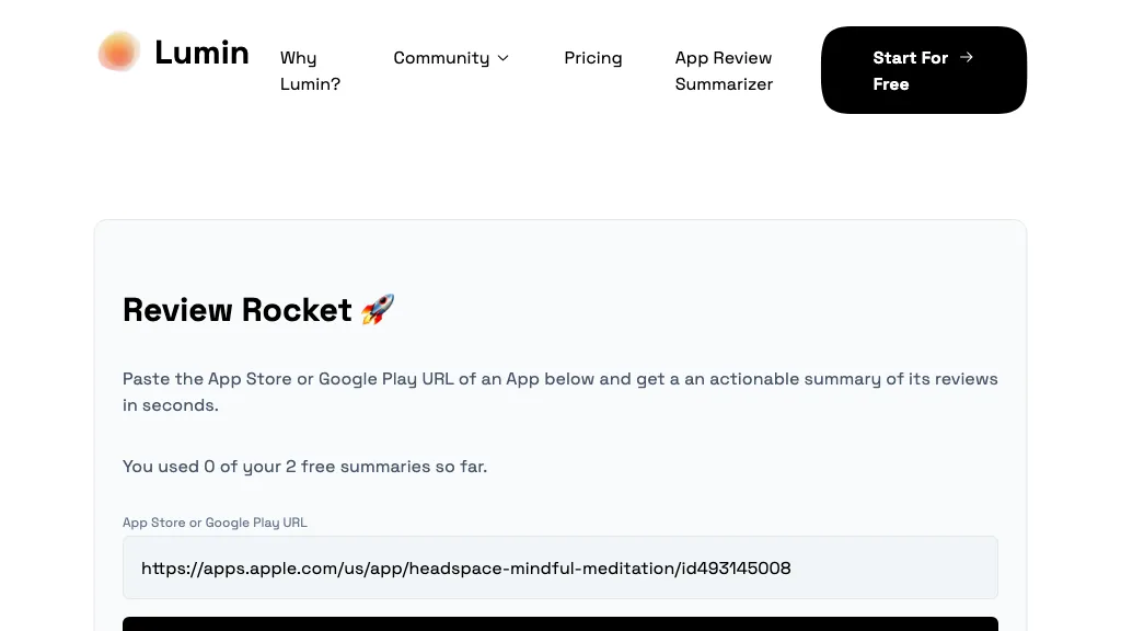 Review Rocket website