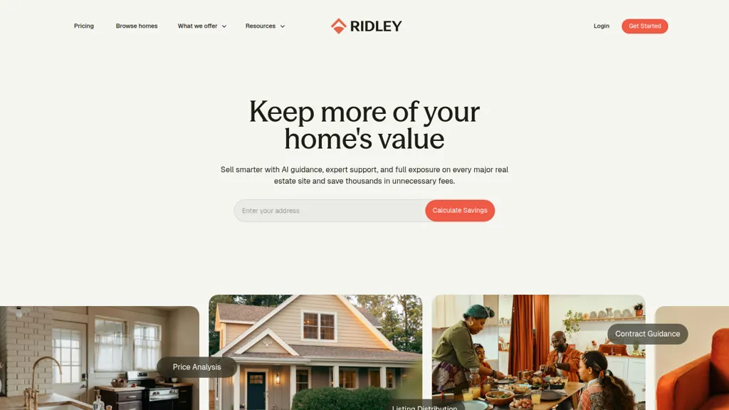 Ridley website